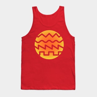 Synthesizer Waveform Tank Top